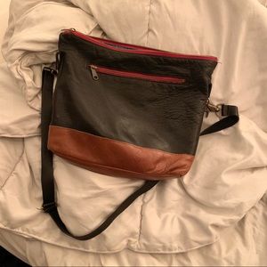 Leather Vaalbara purse